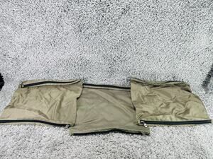 Zippered Bag Pouches Organizer 3 Pack Bundle Set Green Luggage Organizer 14"